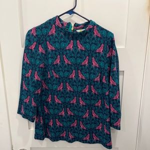 Boden birds blouse